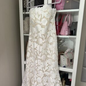 SIMKHAI Valletta Bustier Midi Dress size 12 NEW